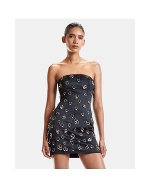 Cynthia Rowley Embellished Ring Dress - Blue