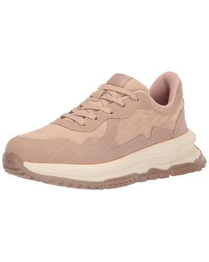 Blowfish Luna Taupe Abbey Suede/Micro Suede Zs-1607 - Pink