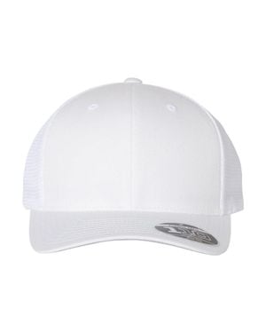 Flexfit 110 Mesh-Back Cap - White
