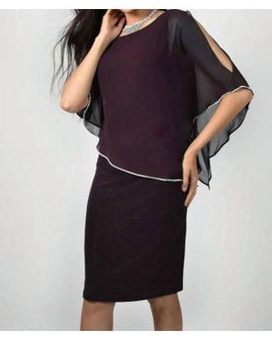 FRANK LYMAN Woven Dress - Blue
