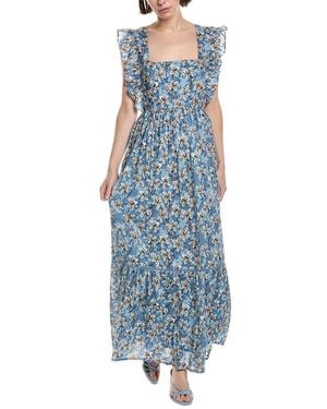Ro's Garden Priscila Maxi Dress - Blue
