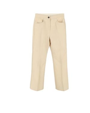 Jil Sander Straight-Leg Pants - Natural