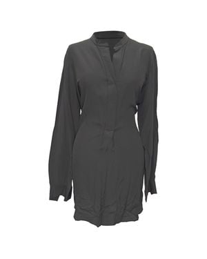 JOSEPH Mini Shirt Dress - Gray