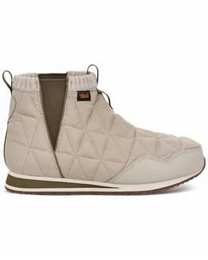 Teva Re Ember Mid Quilted Slip-On Ankle Booties - Natural
