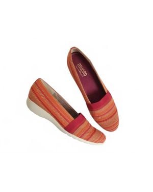 Munro Bonita Slip On Sneakers - Red
