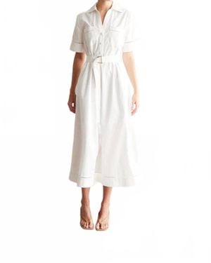 JS71 Colton Dress - White