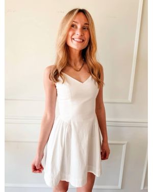 needii Sweet Escape Mini Dress - Natural