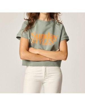 ONCEPT Maud Sunday Styles Sweatshirt - Natural