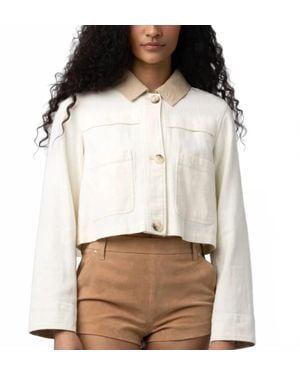 Blank NYC Morning Zen Jacket - White