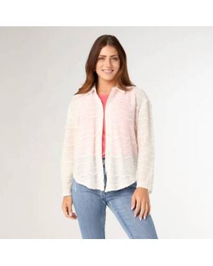 Coco + Carmen Jenny Button Front Top - Red