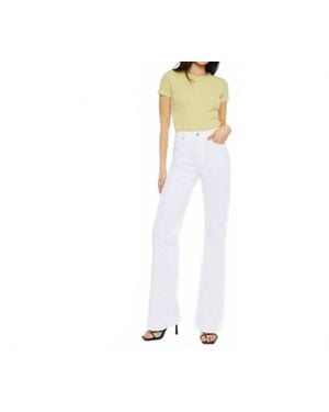 Kancan The Blanc Classic Flare Jean - White