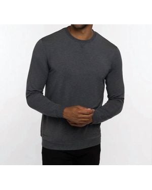 Travis Mathew Amenities Crew Shirt - Gray