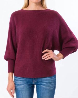 Kerisma Ryu Boat Neck Top - Red