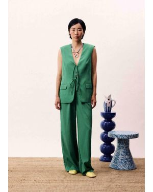 FRNCH Caraiva Trouser Pants - Green