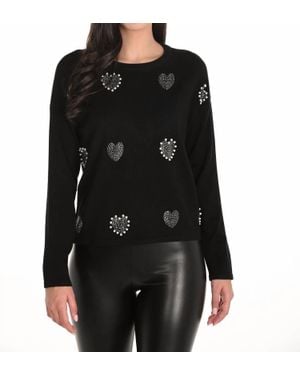 FRANK LYMAN Bling Sweater - Black