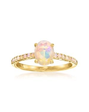 Ross-Simons Opal Birthstone Ring - Metallic