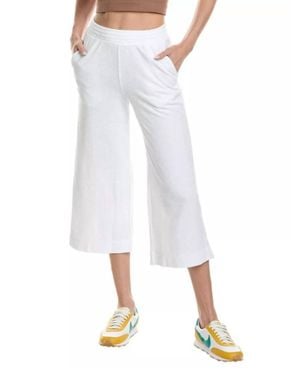 Stateside Terry Pull On Pant - White