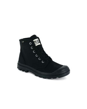 Palladium Pampa Hi Originale 75349-060 Boots Canvas Ankle Khd925 - Black
