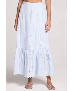 Saltwater Luxe Taytumn Midi Skirt - White