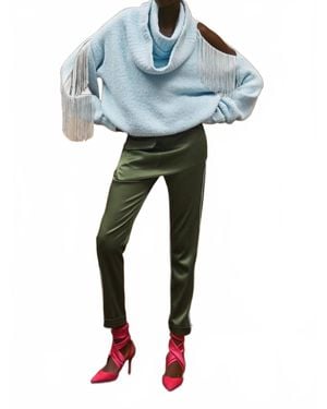 Hellessy Flash Shaw Turtleneck Sweater - Blue