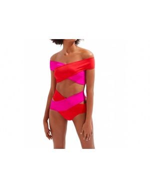OYE Swimwear Lucette Bikini Set - Red