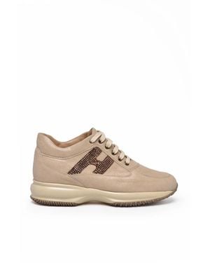 Hogan Interactive H Strass Sneakers - White