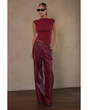 Parentesi Veronica Boatneck Top - Brown