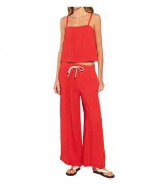 Caydn Leo Cami Top - Red