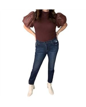 Umgee Basic Straight-Leg Jean - Blue