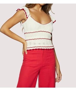 Lost + Wander Rio Escape Top - Red