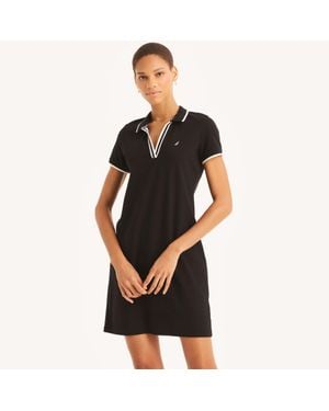 Nautica Deck Polo Dress - Black