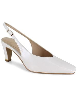 Kenneth Cole Meilani Patent Pump - White