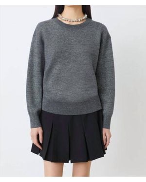 Suncoo Payeti Sparkle Sweater - Gray
