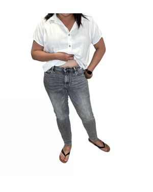Judy Blue High Rise Slim Fit Jeans - Gray