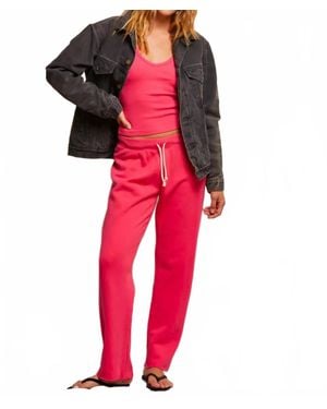PERFECTWHITETEE Collins Sweatpant - Red
