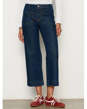 Sanctuary Marine Wide Leg Jeans - Blue