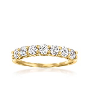 Ross-Simons Cz 7-Stone Ring - White