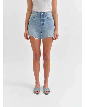 DAZE Bottom Line High Rise Short - Blue