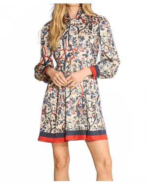 Hunter Bell Lila Mini Button Front Dress - Red