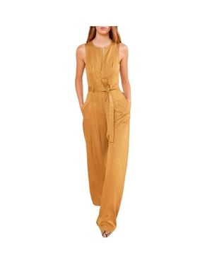 Ulla Johnson Marin Jumpsuit - Metallic