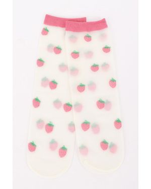 TRUEDAMES Cotton Stretch Socks - Pink
