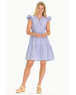 Duffield Lane Jamie Dress - Blue