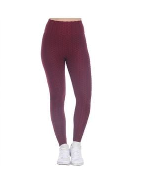 GOLDHAUS Tiktok Butt Lifting And Defining Leggings - Purple