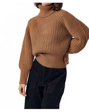 Sundays Cece Turtleneck Sweater - Blue
