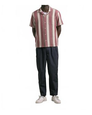 Kestin Crammond Short Sleeve Shirt - Red