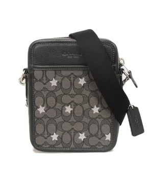 COACH Sullivan Crossbody Signature Jacquard Refined Pebble Shoulder Bag - Gray