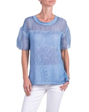 Gigi Moda Sondrio Short Sleeve T-Shirt - Blue