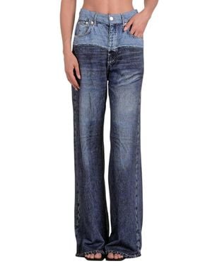 Elan Jade Sweatpant Jean - Blue