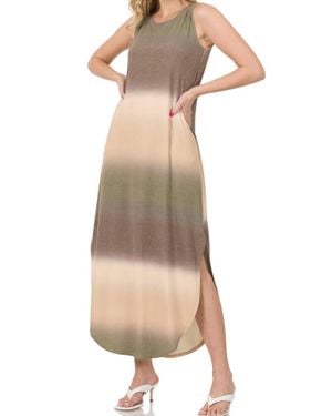 Zenana Maxi Dress - Multicolor