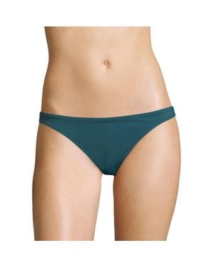 MILLY Solid St. Lucia Bikini Bottom - Blue